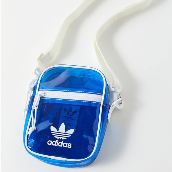 adidas clear festival crossbody bag